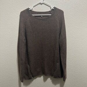 Charlotte Russe Gray and Pink Sweater